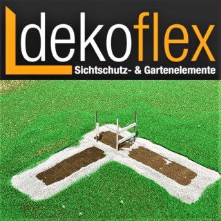 dekoflex Hochbeet-Eckbausatz 630x630x820mm