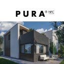 Pura® NFC by Trespa Profilschalungspaneele PU22 Slate Ebony Matt 8mm 3050x186mm