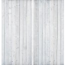 EASYWALL Dekorative Aluminium-Verbundplatten Holz Weiss...