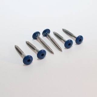Fassaden-Holzschraube TRESPA® METEON® Cobalt Blue A21.5.4 4,8x38mm
