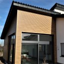 dekotrim Fassadenprofil 150S Twinstyle Cinnamon Oak Super-Matt 3000x150x17mm
