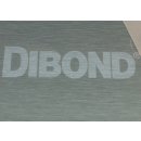 Aluverbund Platte DIBOND® Platinweiss matt 2mm 1250mmx2500mm