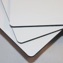 ALUCOM® Alu-Verbundplatte Weiss matt/ matt 2mm 1500x3050mm