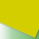 FUNDERMAX® Max Compact Interior weisser Kern 0725 Gelbgrün FH Feinhammerschlag