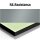 FUNDERMAX® Max Compact RE Resistance² schwarzer Kern 0592 Kiwigrün